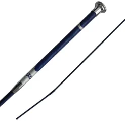 Woof Wear Harmony Resolute Dressage Whip Navy/Silver 100