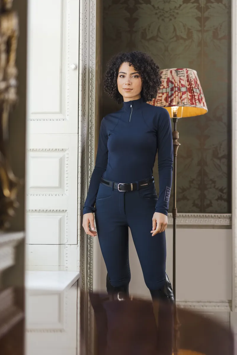 LeMieux Liberte Baselayer Navy 10 LeMieux Liberte Baselayer Navy - Image 8