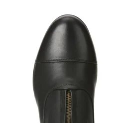 Ariat Women's Heritage IV Zip Paddock Boot Black 11 Ariat Women's Heritage IV Zip Paddock Boot Black -Equestrian Related 10020128 toe