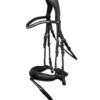 Schockemohle Malibu Rolled Dressage Bridle Black-Silver -Equestrian Related 13 1101 00041 Malibu blacksilverdTaSVp8aqZkGO 2