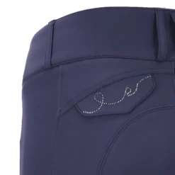 Schockemohle Darleen Knee Grip Breeches Dark Blue 9 Schockemohle Darleen Knee Grip Breeches Dark Blue -Equestrian Related 2161 00063 17 Schockemoehle Sports Reithose Darleen KG dark blue 3