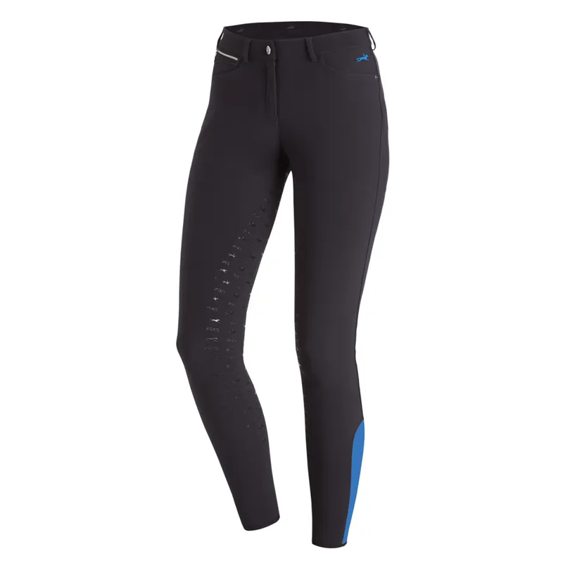Schockemohle Electra Full Seat Breeches Midnight Blue 3 Schockemohle Electra Full Seat Breeches Midnight Blue