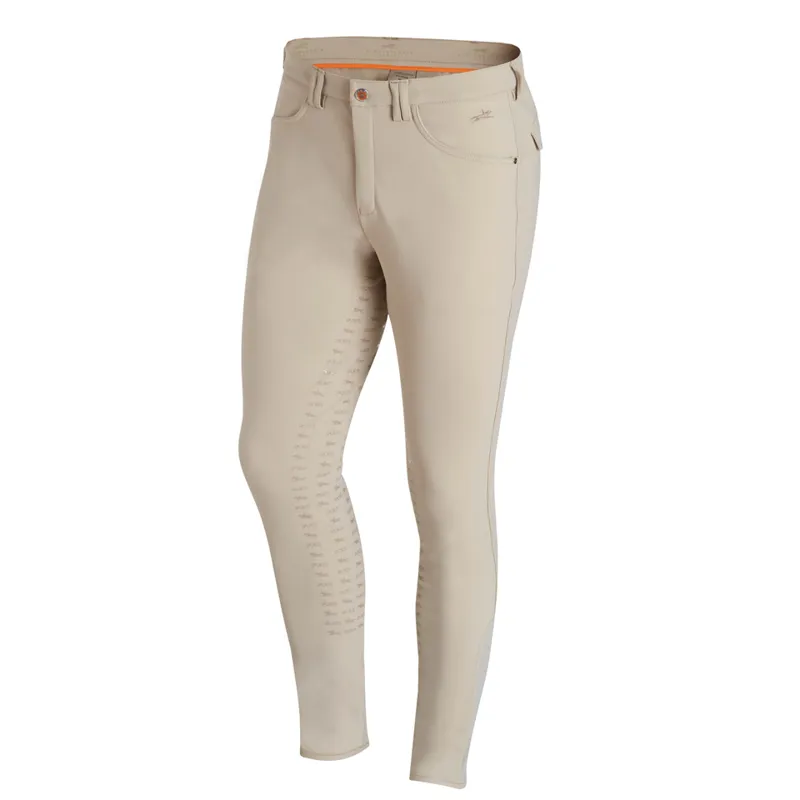 Schockemohle Hero Men's Full Seat Breeches Tan 3 Schockemohle Hero Men's Full Seat Breeches Tan