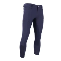 Schockemohle Linus Men's Full Seat Breeches Dark Blue
