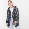Joules Golightly Packable Waterproof Coat - Floral Stripe -Equestrian Related 217474 CHATSFLRL 2