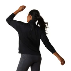 Ariat Women's Breathe 1/2 Zip Sweatshirt Black 9 Ariat Women's Breathe 1/2 Zip Sweatshirt Black -Equestrian Related 220th sm 26EhAS0ubzA61khI