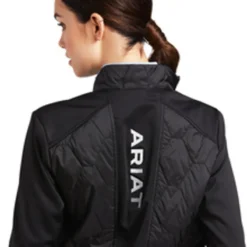 Ariat Women's Fusion Insulated Jacket Black 8 Ariat Women's Fusion Insulated Jacket Black -Equestrian Related 220th sm AbRVecRWk139UUfs