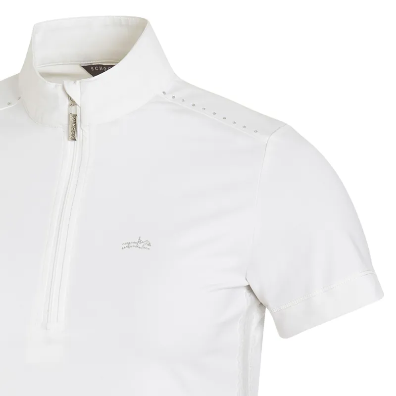 Schockemohle Coco Show Shirt White 4 Schockemohle Coco Show Shirt White - Image 2