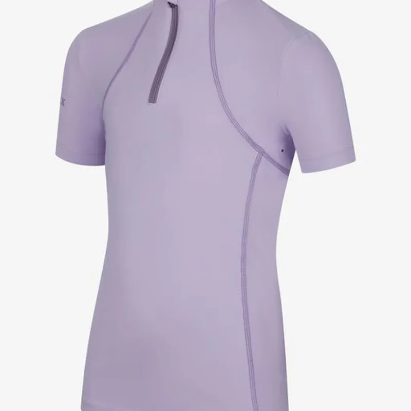 LeMieux Young Rider Short Sleeve Base Layer Wisteria 4 LeMieux Young Rider Short Sleeve Base Layer Wisteria - Image 2
