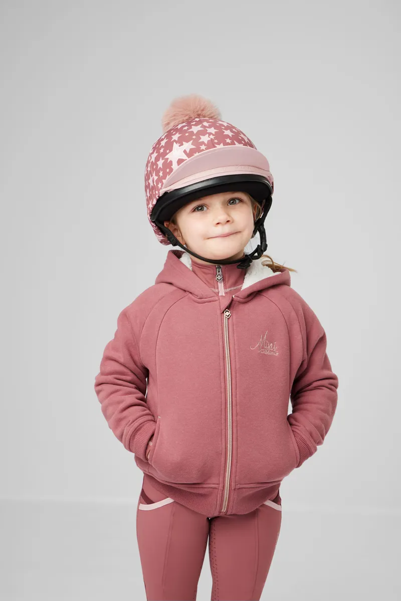 LeMieux Mini Sherpa Lined Lily Hoodie Orchid 8 LeMieux Mini Sherpa Lined Lily Hoodie Orchid - Image 6