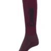 Cavallo Simo Unisex Functional Socks Red Wine-Darkblue -Equestrian Related A001021 V RWD 01