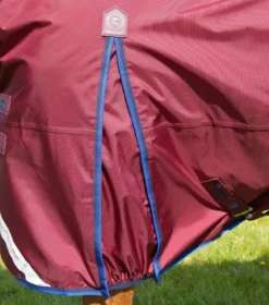 Premier Equine Buster 40g Turnout With Classic Neck Cover Burgundy -Equestrian Related AW21 Buster40 Burgundy 5