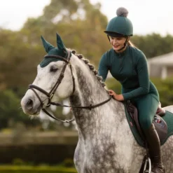 LeMieux Pom Hat Silk Spruce 9 LeMieux Pom Hat Silk Spruce -Equestrian Related AXI0rP9w