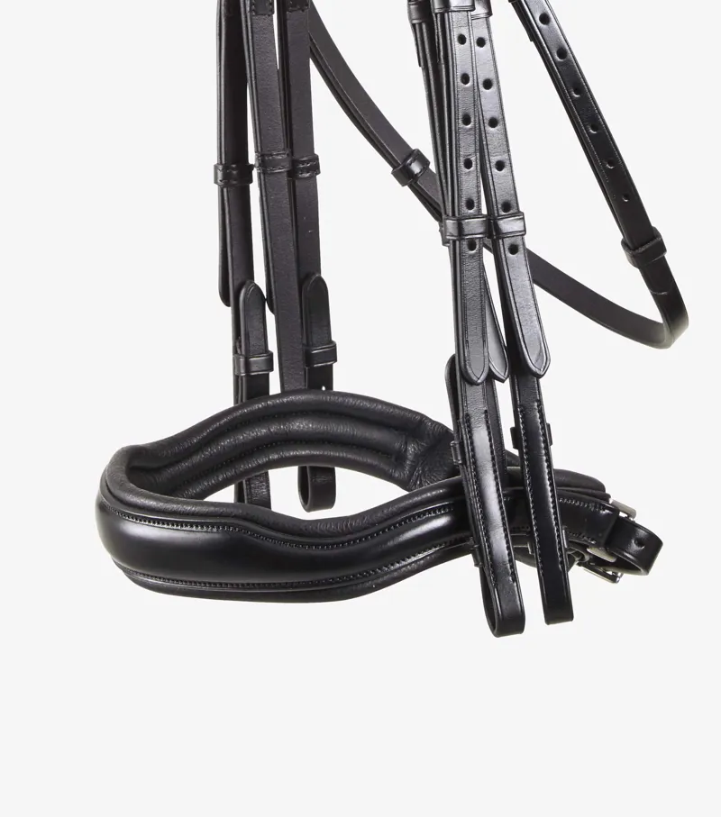 Premier Equine Abriano Anatomic Double Bridle Black 7 Premier Equine Abriano Anatomic Double Bridle Black - Image 5