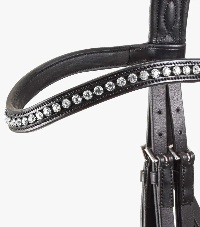 Premier Equine Abriano Anatomic Double Bridle Black 8 Premier Equine Abriano Anatomic Double Bridle Black - Image 6