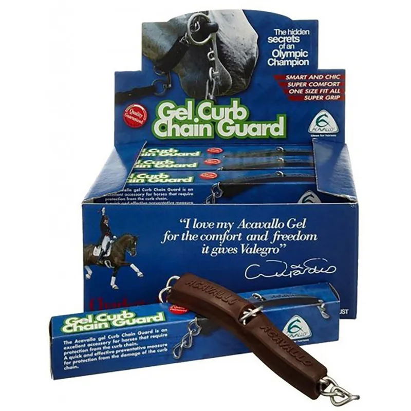 Acavallo Gel Curb Guard Brown 4 Acavallo Gel Curb Guard Brown - Image 2
