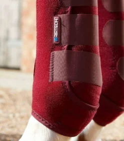 Premier Equine Air-Tech Sports Medicine Boots Burgundy -Equestrian Related Air Tech Sports Medicine Boots Burgundy 5