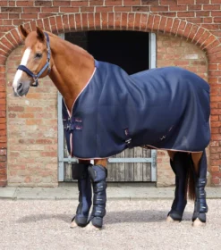 Premier Equine Airflow Cooler Rug Navy