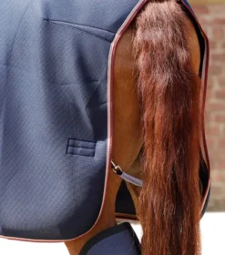 Premier Equine Airflow Cooler Rug Navy 13 Premier Equine Airflow Cooler Rug Navy -Equestrian Related Airflow Cooler Rug Navy 6