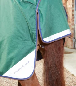 Premier Equine Akoni 0g Turnout With Classic Neck Cover Green -Equestrian Related Akoni Stratus 0g Green 6
