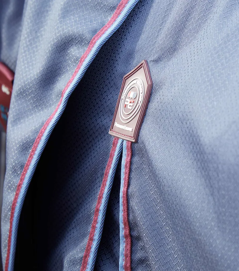 Premier Equine Akoni 0g Turnout With Classic Neck Cover Navy 6 Premier Equine Akoni 0g Turnout With Classic Neck Cover Navy - Image 4