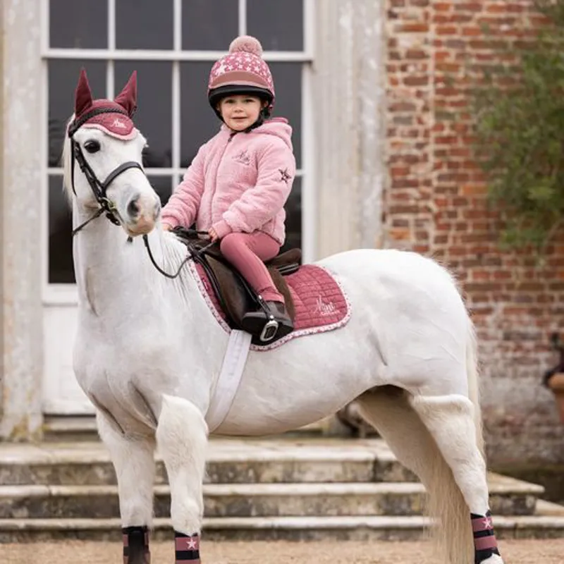 LeMieux Mini Close Contact Square Orchid 4 LeMieux Mini Close Contact Square Orchid - Image 2