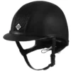 Charles Owen AYR8 Plus Leather Look Riding Hat Black -Equestrian Related Ayr820LL20Black