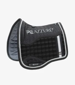 Premier Equine Azzure Anti-Slip Satin Dressage Square Black
