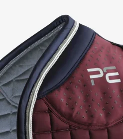 Premier Equine Azzure Anti-Slip Satin GP/Jump Square Wine -Equestrian Related Azzure Anti Slip Satin GPJump Square Wine 3