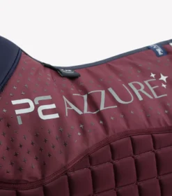 Premier Equine Azzure Anti-Slip Satin GP/Jump Square Wine -Equestrian Related Azzure Anti Slip Satin GPJump Square Wine 6