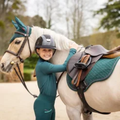 LeMieux Suede GP Square Spruce 7 LeMieux Suede GP Square Spruce -Equestrian Related BBGrFGpw