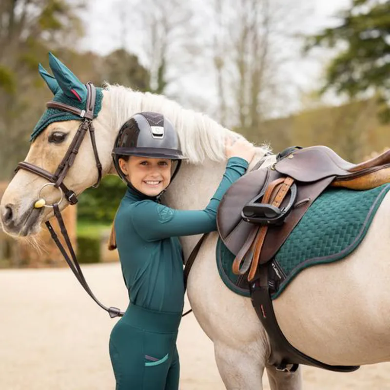 LeMieux Suede GP Square Spruce 5 LeMieux Suede GP Square Spruce - Image 3