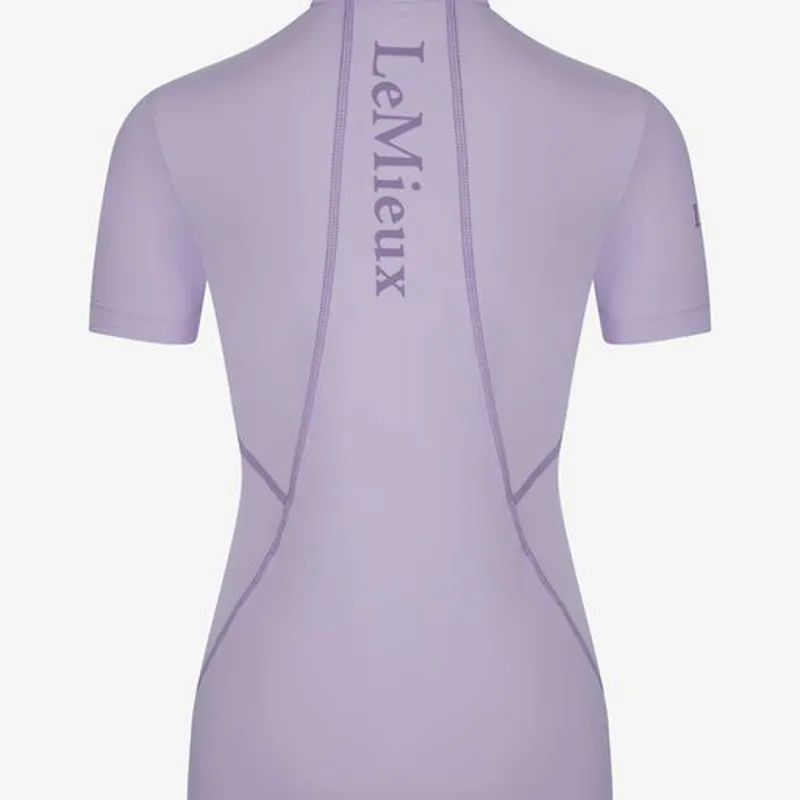 LeMieux Young Rider Short Sleeve Base Layer Wisteria 5 LeMieux Young Rider Short Sleeve Base Layer Wisteria - Image 3