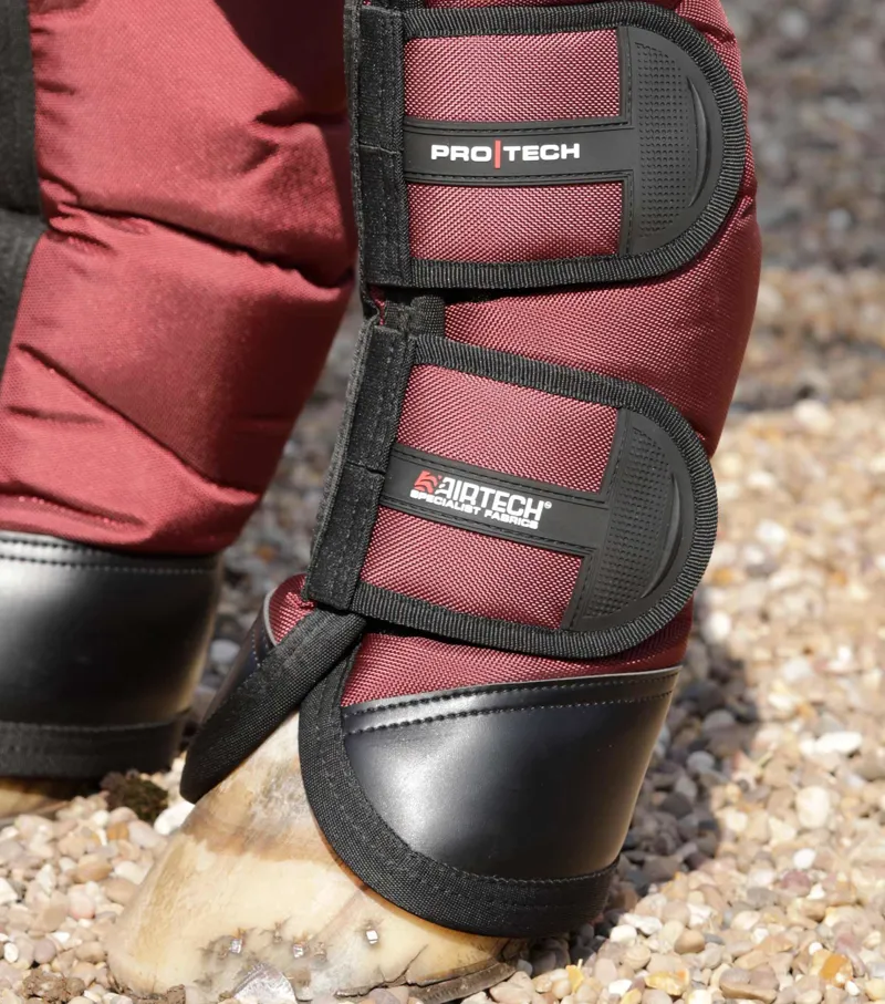 Premier Equine Ballistic Knee Pro-Tech Horse Travel Boots Burgundy 6 Premier Equine Ballistic Knee Pro-Tech Horse Travel Boots Burgundy - Image 4