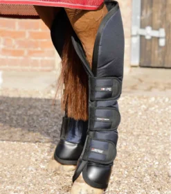 Premier Equine Ballistic Knee Pro-Tech Horse Travel Boots Navy -Equestrian Related Ballistic Knee Pro Tech Travel Boots Navy 2