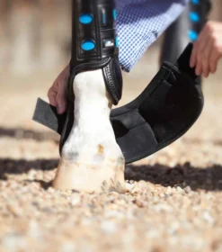 Premier Equine Ballistic No-Turn Over Reach Boots Black -Equestrian Related Ballistic No Turn Over Reach Boots Black 3