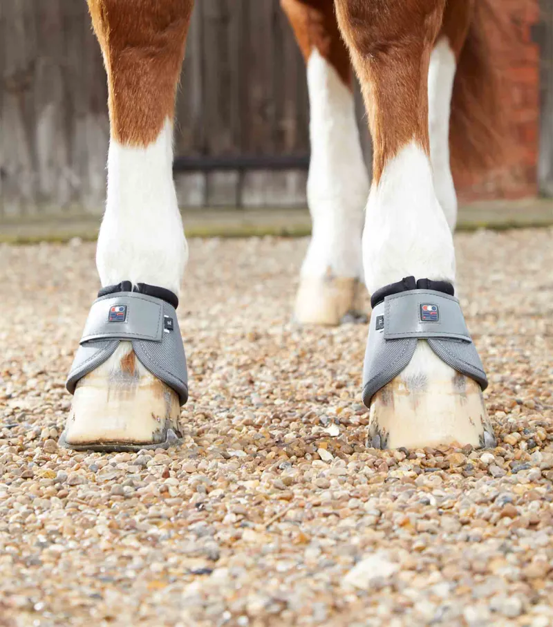 Premier Equine Ballistic No-Turn Over Reach Boots Grey 5 Premier Equine Ballistic No-Turn Over Reach Boots Grey - Image 3