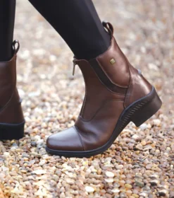 Premier Equine Balmoral Leather Paddock Riding Boots Brown -Equestrian Related Balmoral Leather Paddock Boot Brown 10