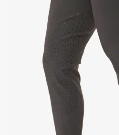 Premier Equine Barusso Men's Gel Knee Breeches Anthracite Grey -Equestrian Related Barusso Mens Gel Knee Breech Anthracite 6