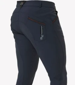 Premier Equine Barusso Men's Gel Knee Breeches Navy -Equestrian Related Barusso Mens Gel Knee Breech Navy 1