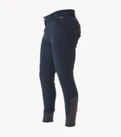 Premier Equine Barusso Men's Gel Knee Breeches Navy -Equestrian Related Barusso Mens Gel Knee Breech Navy 3