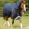 Premier Equine Buster 100g Turnout Rug With Snug-Fit Neck Cover Navy -Equestrian Related Buster 100 Turnout Rug Navy 1