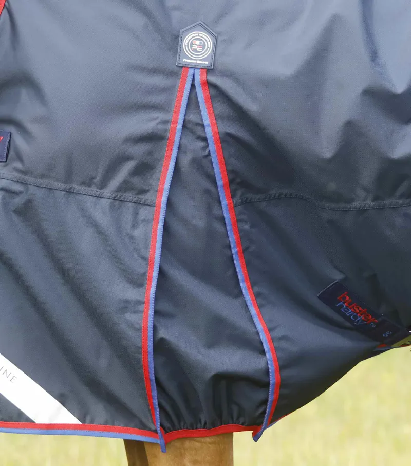 Premier Equine Buster Hardy 0g Half Neck Turnout Rug Navy 6 Premier Equine Buster Hardy 0g Half Neck Turnout Rug Navy - Image 4