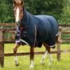 Premier Equine Buster Storm 200g Combo Turnout Rug With Snug-Fit Neck Navy -Equestrian Related Buster Storm 200 Turnout Rug Navy 1