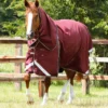 Premier Equine Buster Zero Turnout Rug With Classic Neck Cover Burgundy -Equestrian Related Buster Zero Turnout Rug Burgundy 1