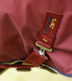 Premier Equine Buster Zero Turnout Rug With Classic Neck Cover Burgundy -Equestrian Related Buster Zero Turnout Rug Burgundy 5