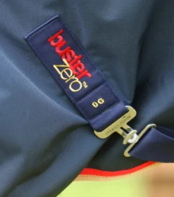 Premier Equine Buster Zero Turnout Rug With Classic Neck Cover Navy -Equestrian Related Buster Zero Turnout Rug Navy 5