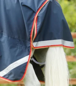 Premier Equine Buster Zero Turnout Rug With Classic Neck Cover Navy -Equestrian Related Buster Zero Turnout Rug Navy 6