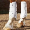Premier Equine Carbon Air-Tech Single Locking Brushing Boots White -Equestrian Related Carbon Air Tech Single Locking Brushing Boot White 1