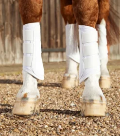Premier Equine Carbon Air-Tech Single Locking Brushing Boots White 10 Premier Equine Carbon Air-Tech Single Locking Brushing Boots White -Equestrian Related Carbon Air Tech Single Locking Brushing Boot White 2